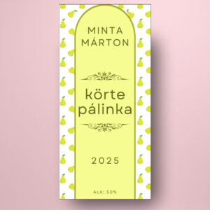 korte_palinka_uveg_cimke_stilizalt_apro_kortekkel