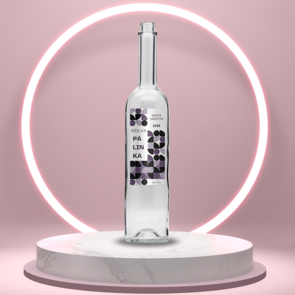 szilva_palinka_uveg_cimke_minimalista_stilusu_vekony_uvegen