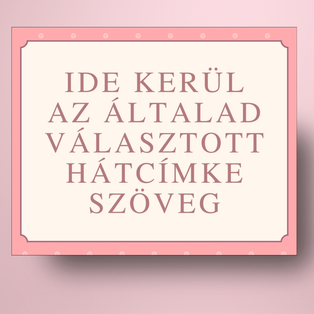 keresztelore_valo_uveg_cimke_rozsaszin_pottyos_alappal_bor_pezsgo_fekvo_hatcimke