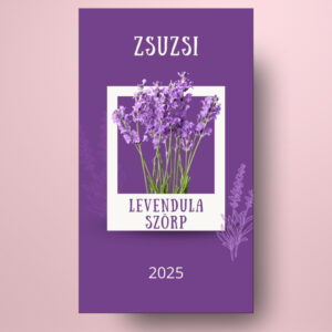 levendula_szorp_uveg_cimke_feher_keretben_levendulaval