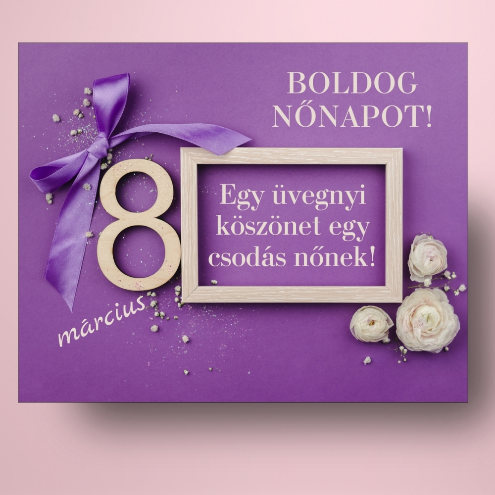 no_napi_uveg_cimke_lila_alapon_masnival_es_viragokkal_bor_pezsgo_fekvo