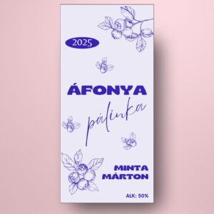 afonya_palinka_uveg_kek_alapon_rajzolt_afonyaval