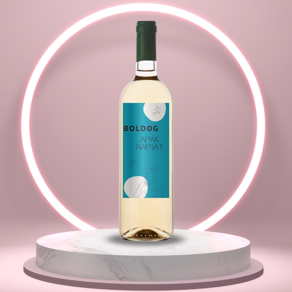 apak_napi_uveg_cimke_gyermek_apukaja_nyakaban_bor_allo_uvegen